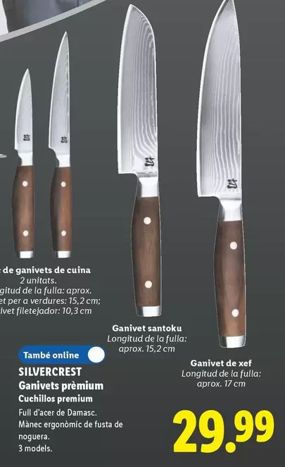SilverCrest - Cuchillos Premium