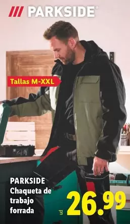 Parkside - Chaqueta De Trabajo Forrada