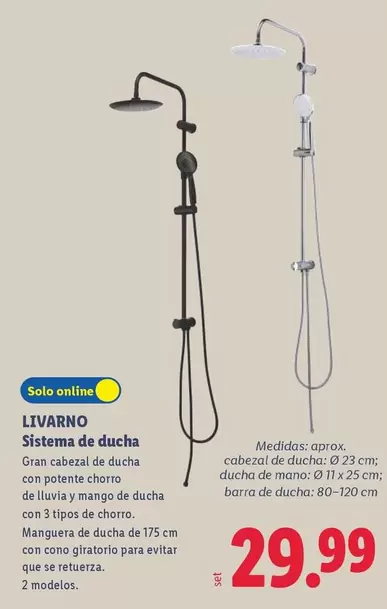 Livarno - Sistema De Ducha
