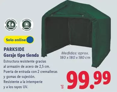 Parkside - Garaje Tipo Tienda
