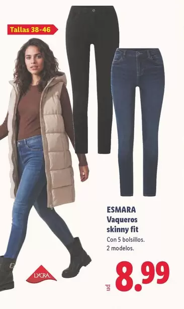 Esmara - Vaqueros Skinny Fit