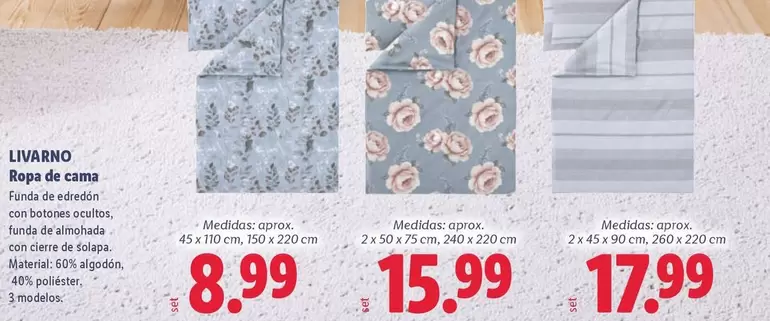 Livarno - Ropa De Cama