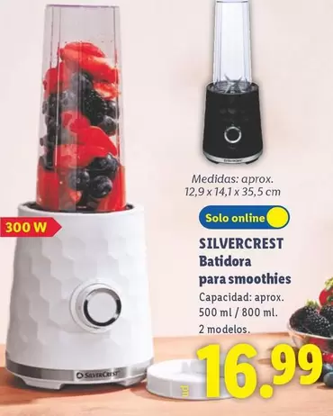 SilverCrest - Batidora Para Smoothies