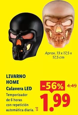 Livarno - Home Calavera Led