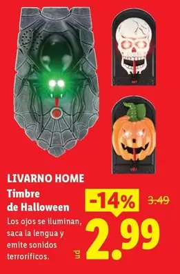 Livarno - Home Timbre De Halloween 
