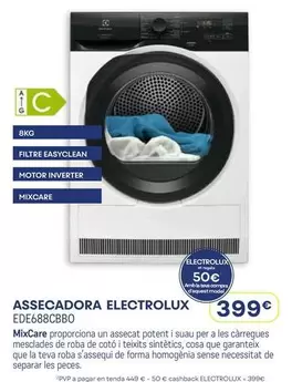 Electrolux - Assecadora EDE688CBBO