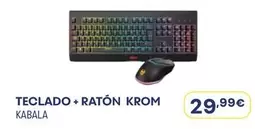 Krom - Teclado + Ratón