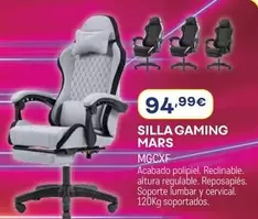 Mars Gaming - Silla Gaming