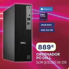 Dell - Ordenador Pc QCS1250