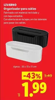Livarno - Organizador Para Cables