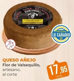 Valsequillo - Queso Añejo