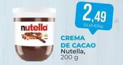 Nutella - Crema De Cacao