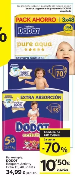 Dodot - Bolquers Activity Extra T5