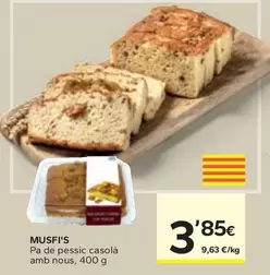 Musfi's - Pa De Pessic Casola Amb Nous