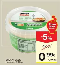Eroski - Basic Hummus