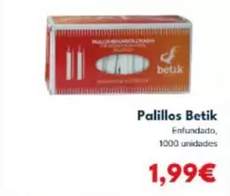 Betik - Palillos Enfundado