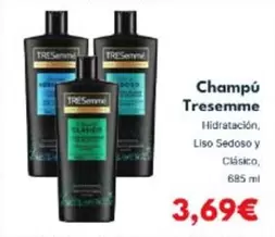 Tresemmé - Champú Hidratación, Liso Sedoso Y Clásico