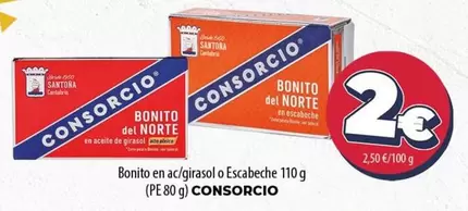 Consorcio - Bonito En Ac/Girasol O Escabeche