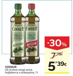 Coosur - Oli D'oliva Verge Extra Hojiblanca O Arbequina