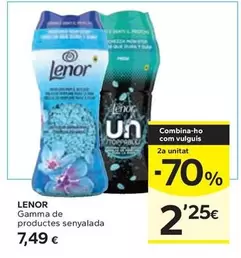 Lenor - Gamma De Productes Senyalada