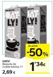 Oatly - Beguda De Civada Barista