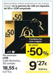 L'or - Cafe Ristretto
