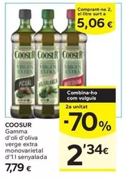 Coosur - Gamma D'oli D'oliva Verge Extra Monovarietal