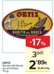 Ortiz - Bonito Del Norte En Oli D'oliva