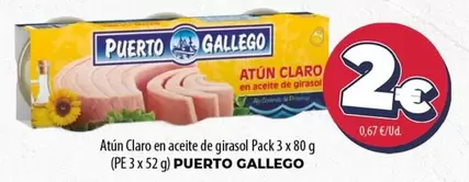Puerto Gallego - Atún Claro En Aceite De Girasol