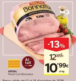 Argal - Pernil Cuit Bonnatur