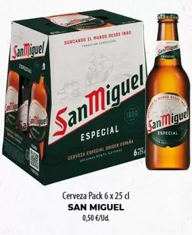 San Miguel - Cerveza Pack 6 X