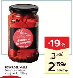 Joyas Del Valle - Pebrot Escalivat A La Graella