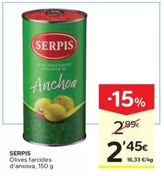 Serpis - Olives Farcides D'anxova
