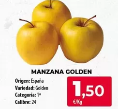 origen - Manzana Golden