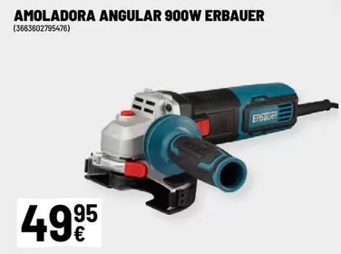 Erbauer - Amoladora Angular 900w
