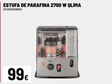 Qlima - Estufa De Parafina 2700 W