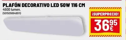 Plafon Decorativo Led 50w 116 Cm