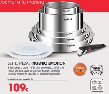Ingenio - Set 13 Piezas  Emotion