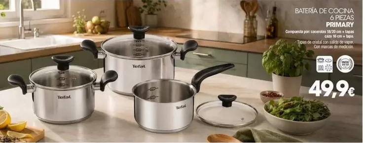 Tefal - Bateria De Cocina