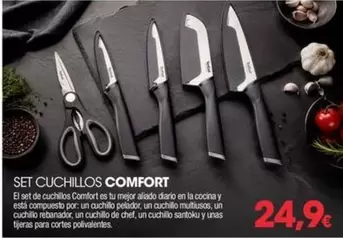 Chef - Set Cuchillos Comfort