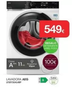 AEG - Lavadora Lfsrv7304l48p