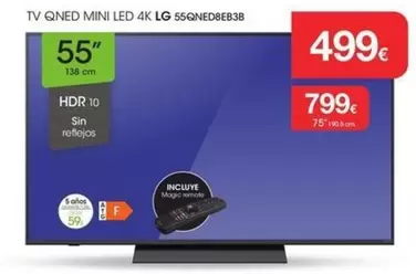 LG - Tv Qned Mini Led 4k 55qned8e63b