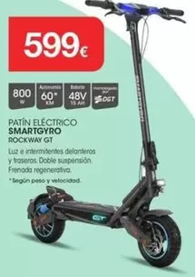 Smartgyro - Patin Electrico  Rockway GT