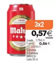 Mahou - Cervexa 5 Estrelas