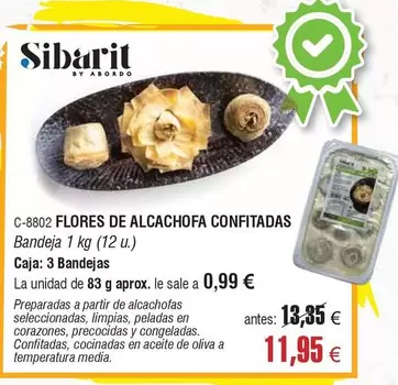 Sibarit - Flores De Alcachofa Confitadas