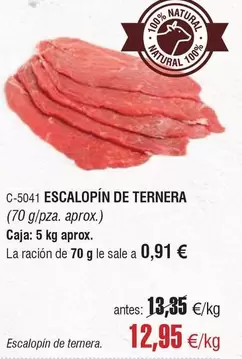 Escalopin De Ternera