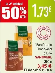 Santiveri - Pan Dextrin Tradicional O Lino