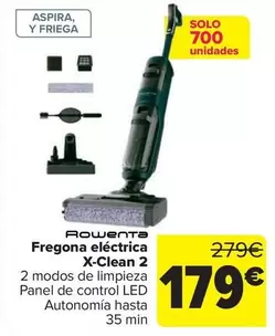 Rowenta - Fregona Electrica X-Clean 2