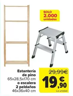 Estanderia De Pino, Escalera 2 Peldanos