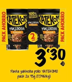 Yatekomo - Pasta Yakisoba Pollo